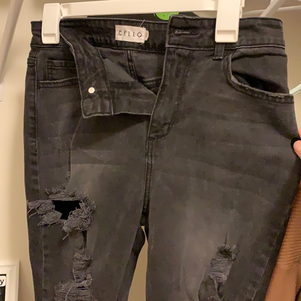 love these ripped jeans from boutique